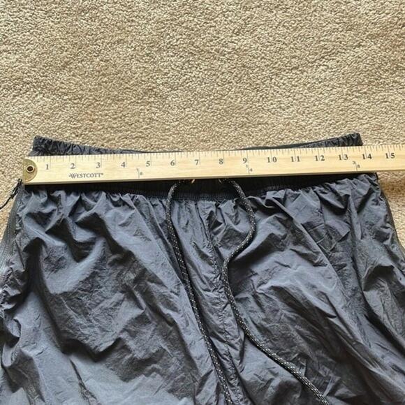 Nike mens synthetic side zip panel drawstring shorts black large - Picture 5 of 9